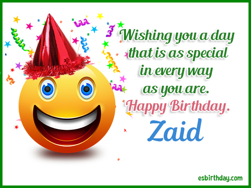 Happy Birthday Zaid Happy Birthday Images For Name