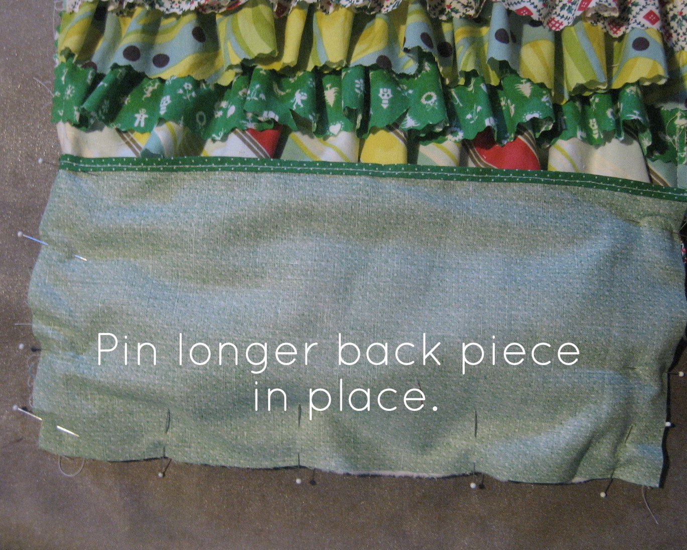 Pickup Some Creativity Ruffled Christmas Pillow Cover Tutorial