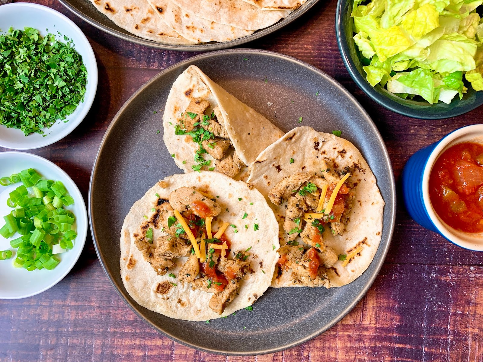 Street Tacos with Homemade Tortillas