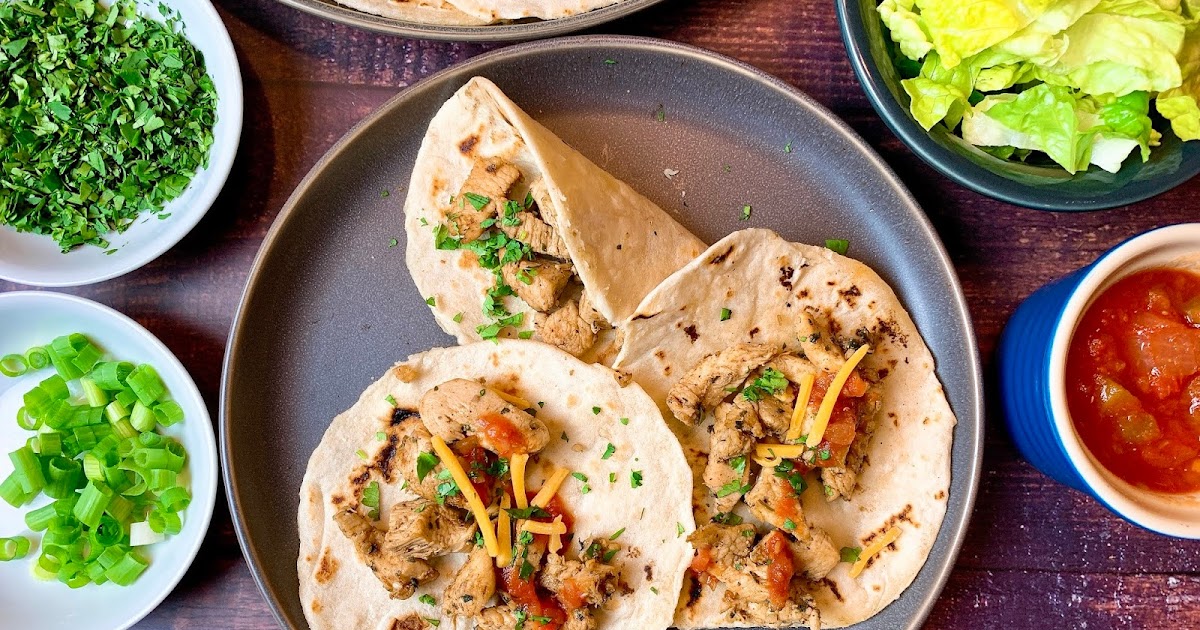 Street Tacos with Homemade Tortillas