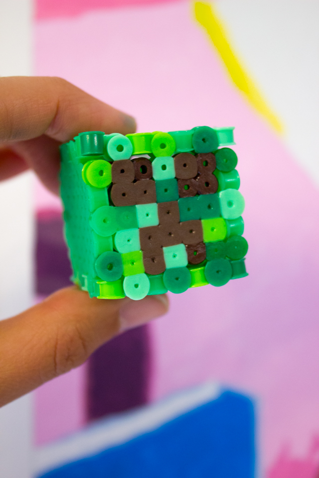 3D Minecraft Perler Bead Patterns » Homemade Heather
