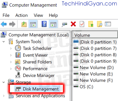 Computer Hard Disk Partition Kaise Karte Hai - How To Partition Hard Disk Drive in Windows 10