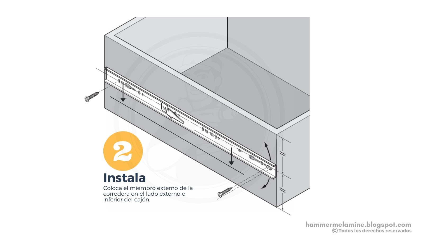 Cómo instalar correderas