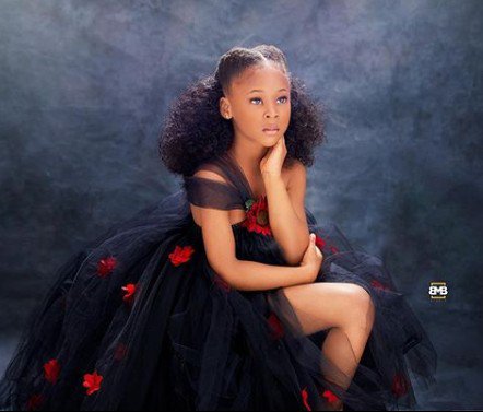 Sandra Okagbue & Flavour celebrate their first child, Gabrielle as she turns 5 today