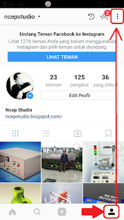 Mengendalikan Visibilitas akun Instagram - NCEP TUTORIAL