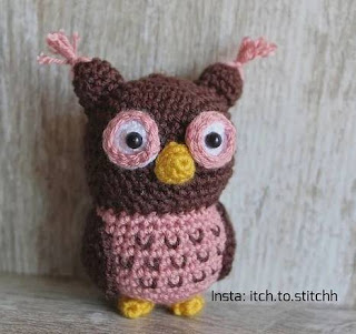 PATRON GRATIS BUHO AMIGURUMI 45466