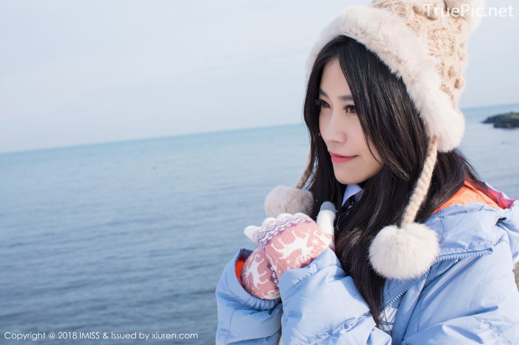 Image-IMISS-Vol.262-Sabrina model–Xu-Nuo-许诺-Sparkling-White-Snow-TruePic.net- Picture-6