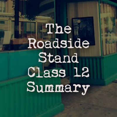 The Roadside stand class 12 flemingo summary