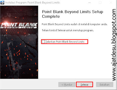 Cara Install Point Blank