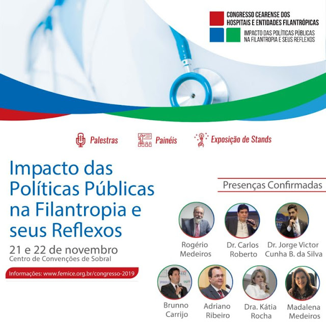 Resultado de imagem para Sobral recebe o II Congresso Cearense dos Hospitais e Entidades Filantrópicas