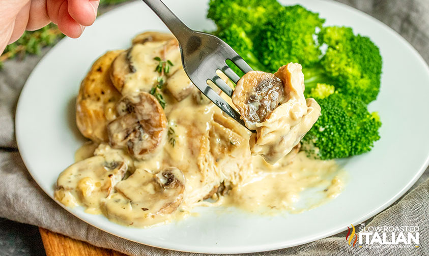 Instant Pot Chicken and Mushrooms