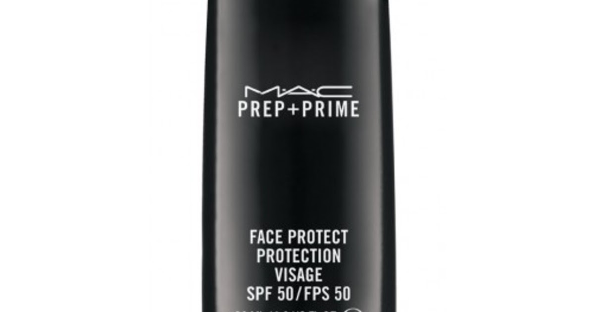 Centopéia Chic Testei Prep + Prime MAC Face Protect Lotion SPF 50