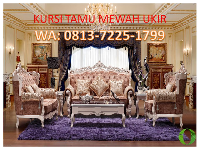 KURSI TAMU MEWAH UKIR 