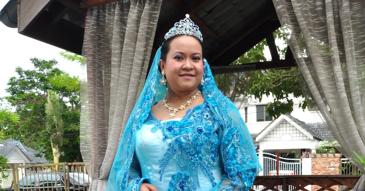inspirasi gaun pengantin muslimah plus size