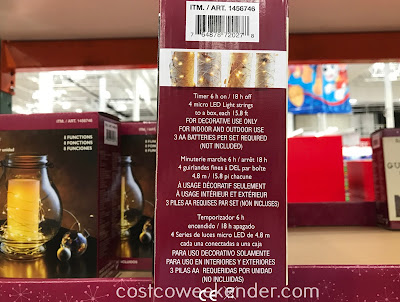 Costco 1456746 - Battery Operated LED Micro Lights: great for the holidays