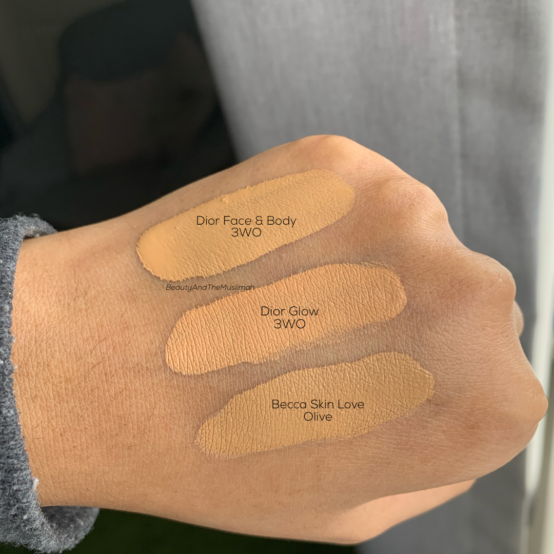 dior forever skin glow swatch