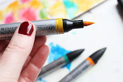 watercolor markers playing them water brush bloglovin dilute pencils draw lot alisaburke