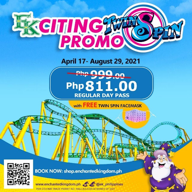 Enchanted Kingdom’s Summer Twin Specials “Twin Spin” and