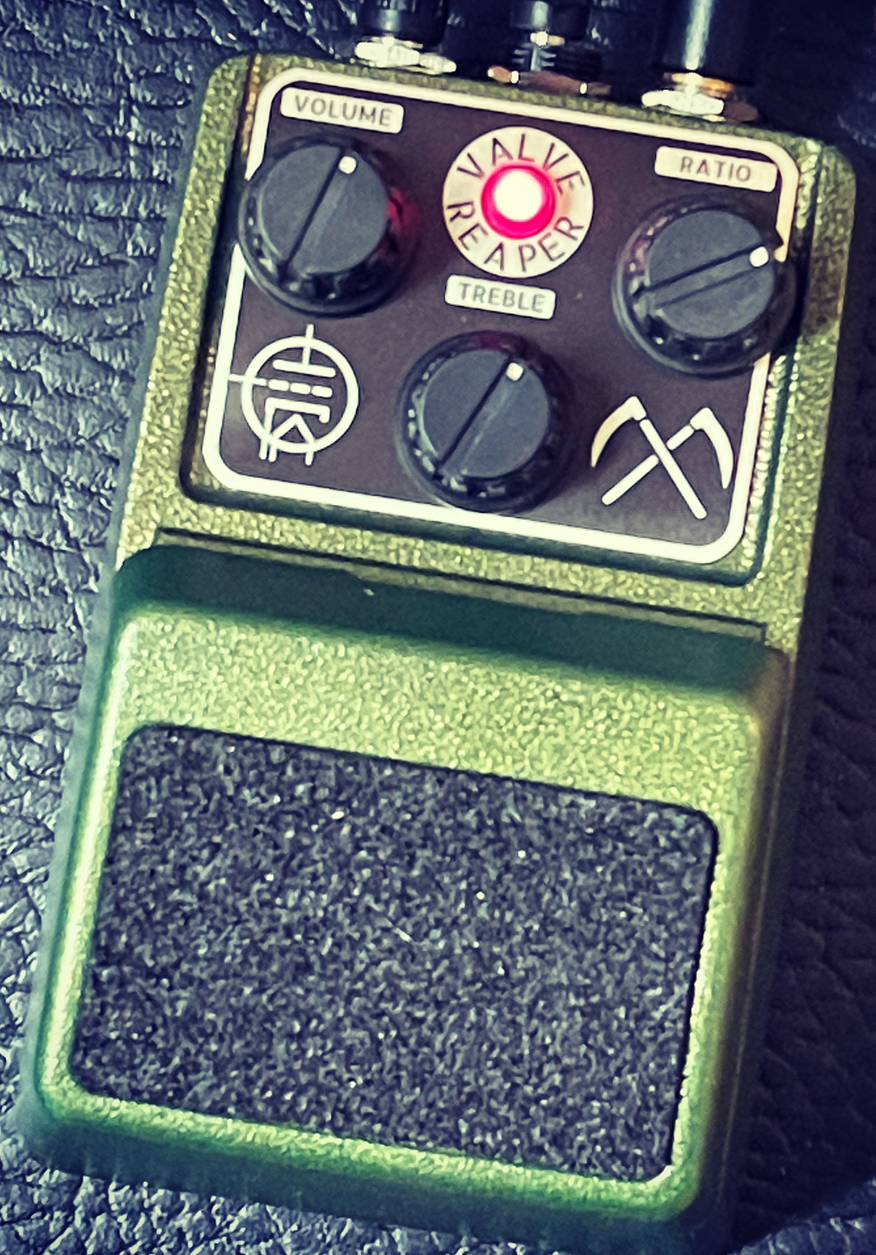 STOMP BOX STEALS OVERDRIVE GREENCHILD Valve Reaperparallel gain?