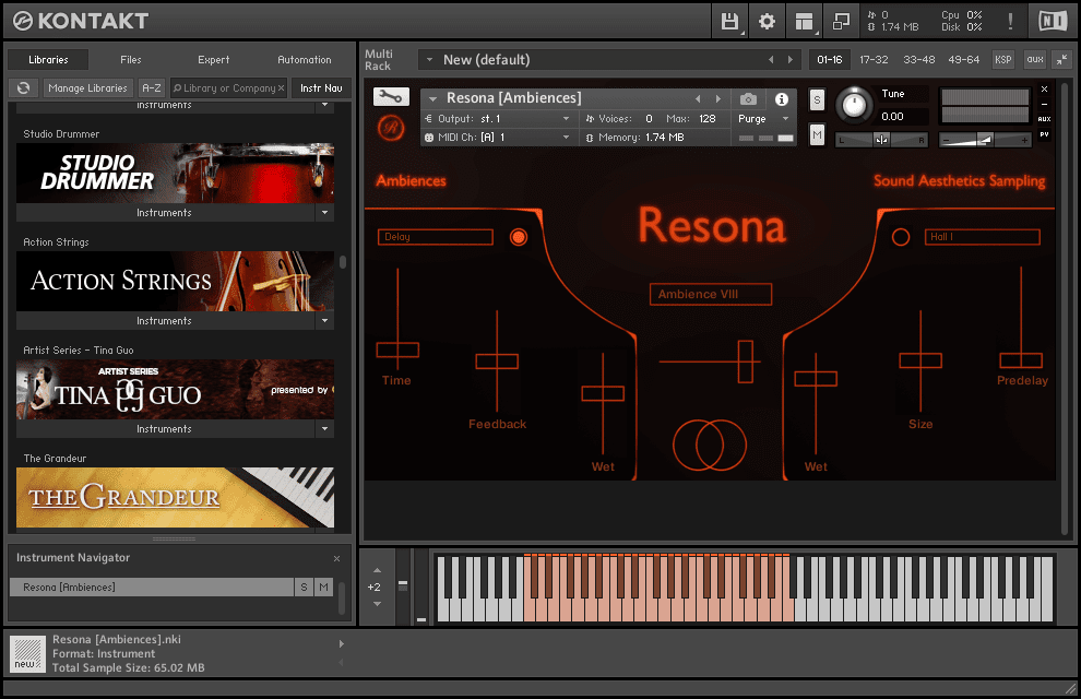 Sound Aesthetics Sampling - Resona v1.0