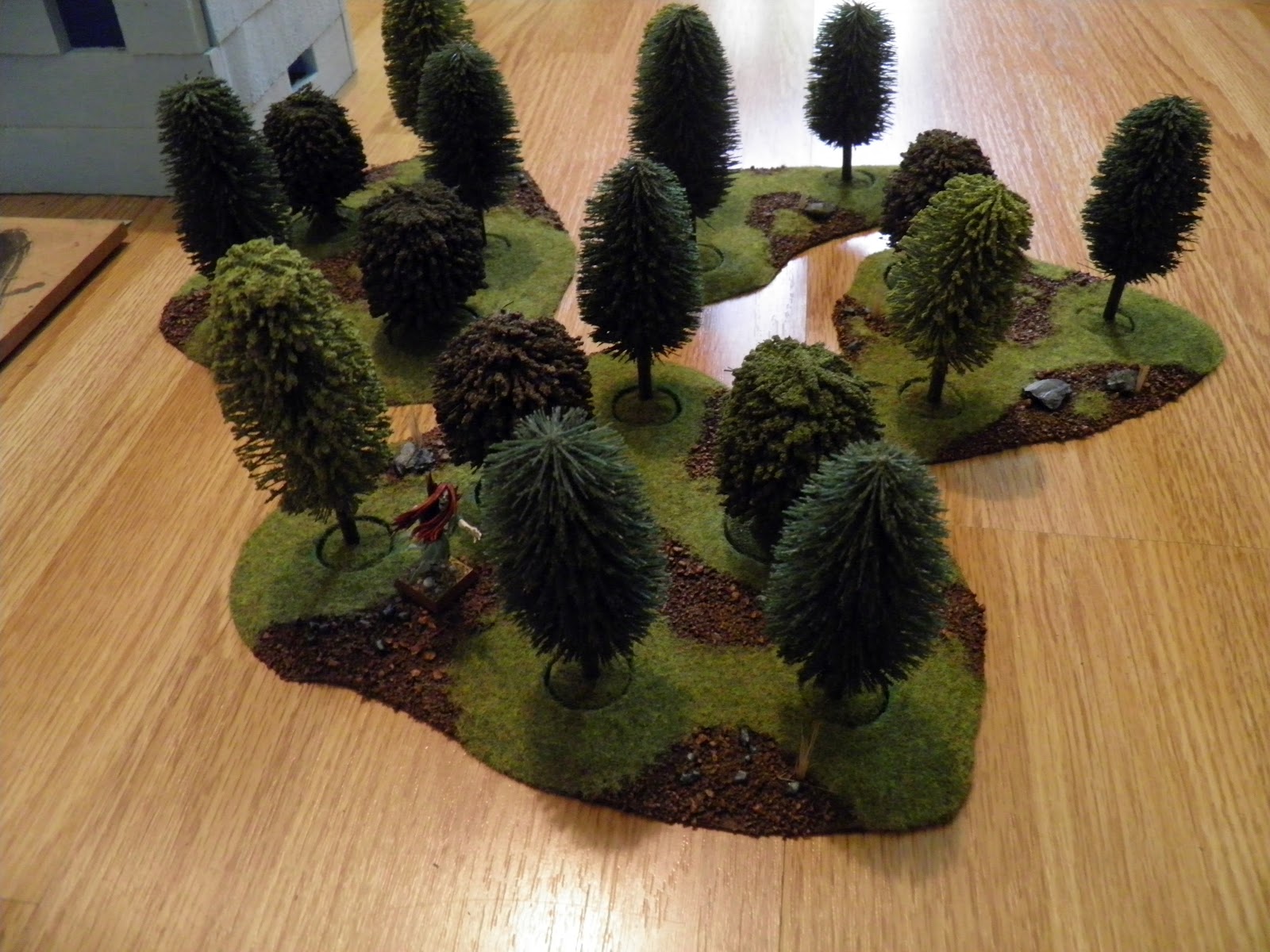 maquetas wargames Bosques