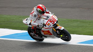 Simoncelli happy after topping the timesheets on day one