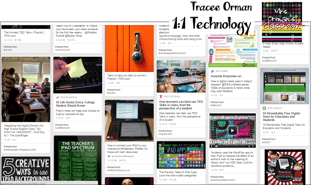 Are you looking for awesome technology Pinterest boards for teachers to follow? Then you'll love this post! There are 13 great boards to help with technology in the classroom. You'll get ideas for iPads, tablets, Google classroom, organization of technology, classroom management revolving around technology, and everything else related to technology! Check it out today!!