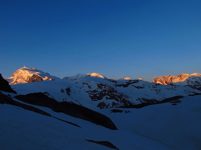 Monte Rosa z Pfulwe Monte Rosa z Pfulwe