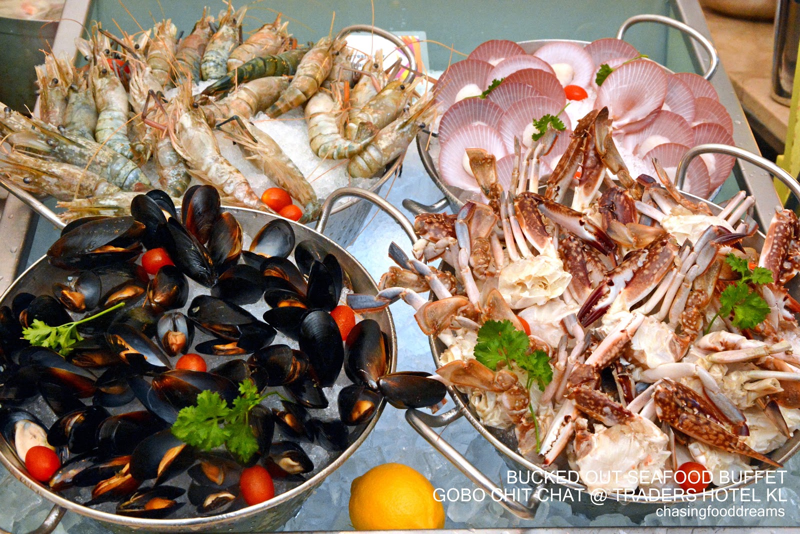 CHASING FOOD DREAMS Bucked Out Seafood Buffet Traders Hotel Kuala Lumpur