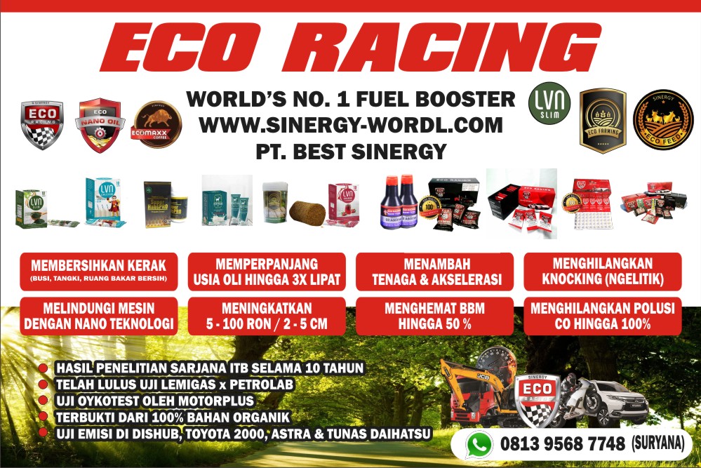 Download Spanduk Eco Racing.cdr KARYAKU