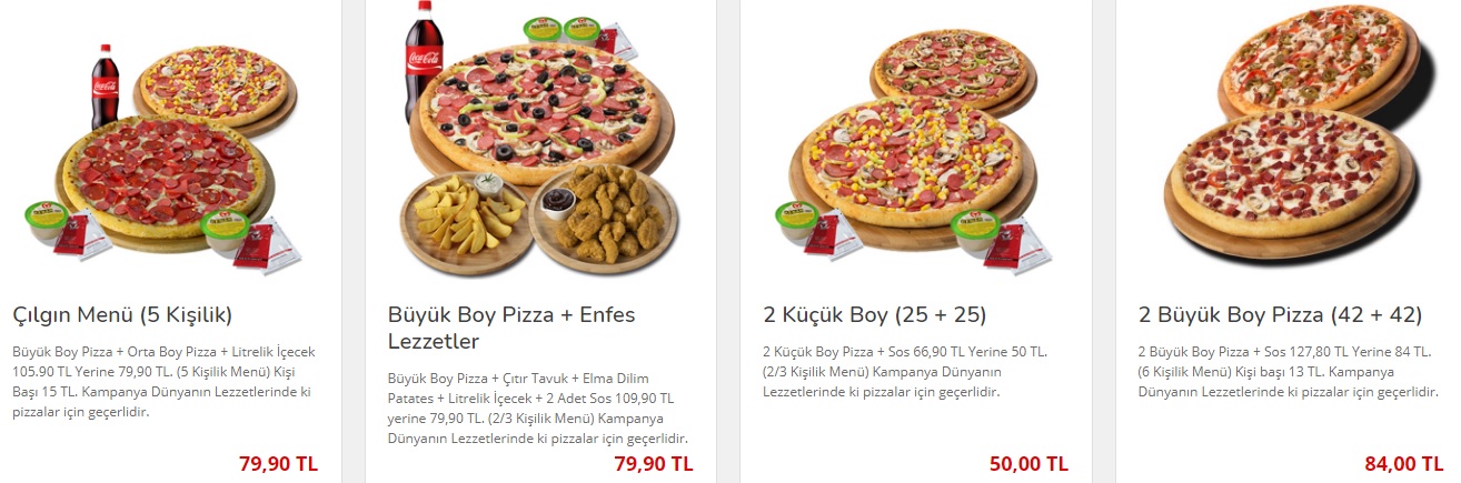 PİZZA BULLS MENÜ FİYAT LİSTESİ VE KAMPANYALAR Ne Kadara Yenir?