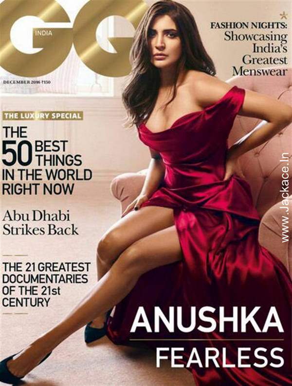 What A Stunner! Anushka Sharma Featured On The GQ India Cover 
