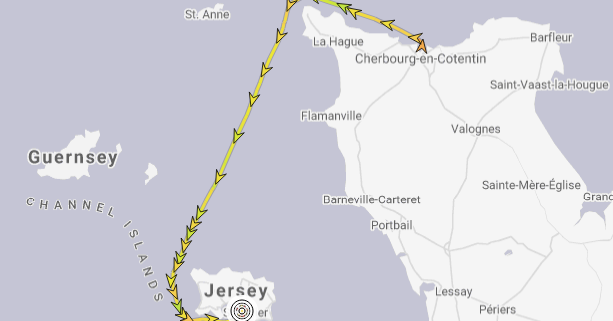 Zorts Lives: Cherbourg to Jersey