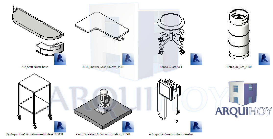 Familias Accesorios Clinica Medica / Family Medical Accesories A (RFA