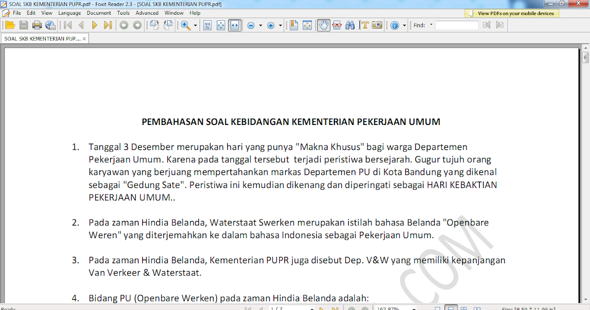Download contoh soal pppk skb kementerian pupr dan kunci Download contoh soal pppk skb kementerian pupr dan kunci
