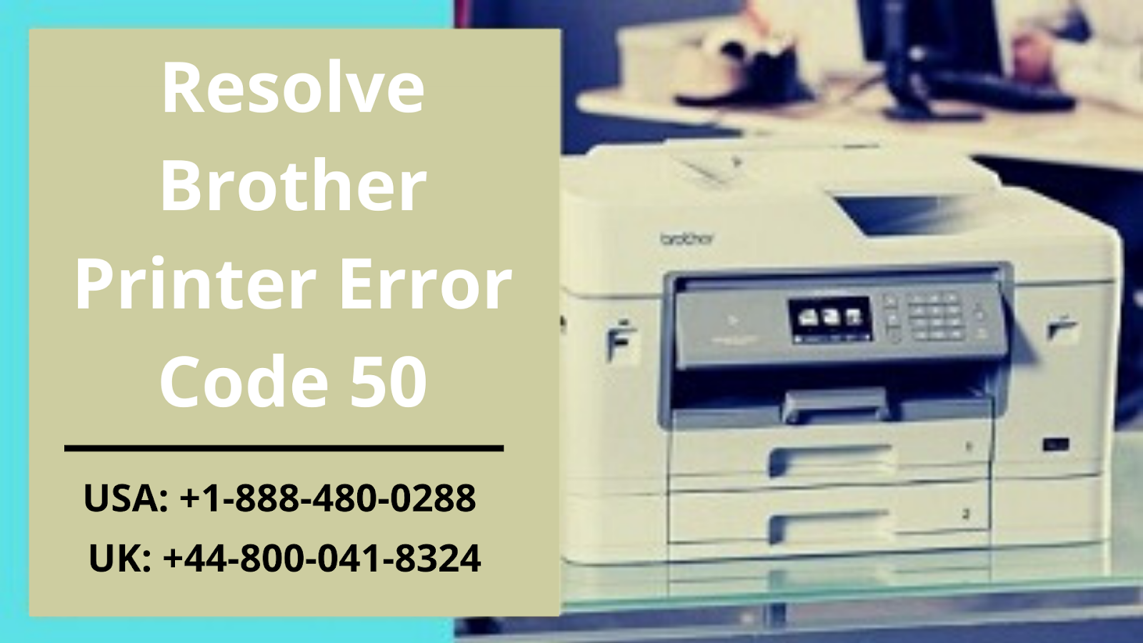 Fix Brother Printer Offline How to Resolve Brother Printer Error Code 50