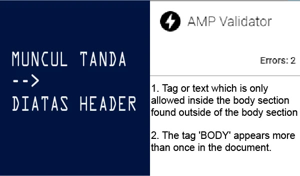 amp outside the body error template blogger for adsense