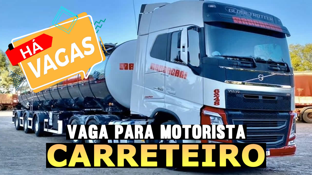 vaga para motorista