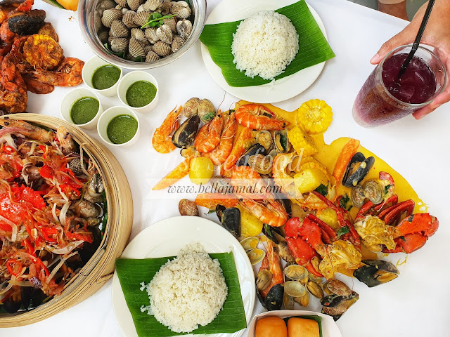 Nikmati Seafood Cajun & Nelayan Platter Paling Enak Di Just Seafood Sunway Giza, Kota Damansara