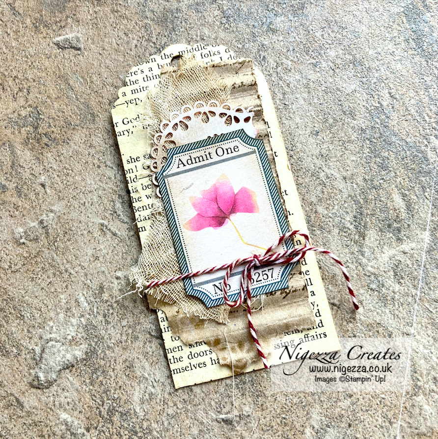 Nigezza Creates Junk Journal Tags From Real Junk!