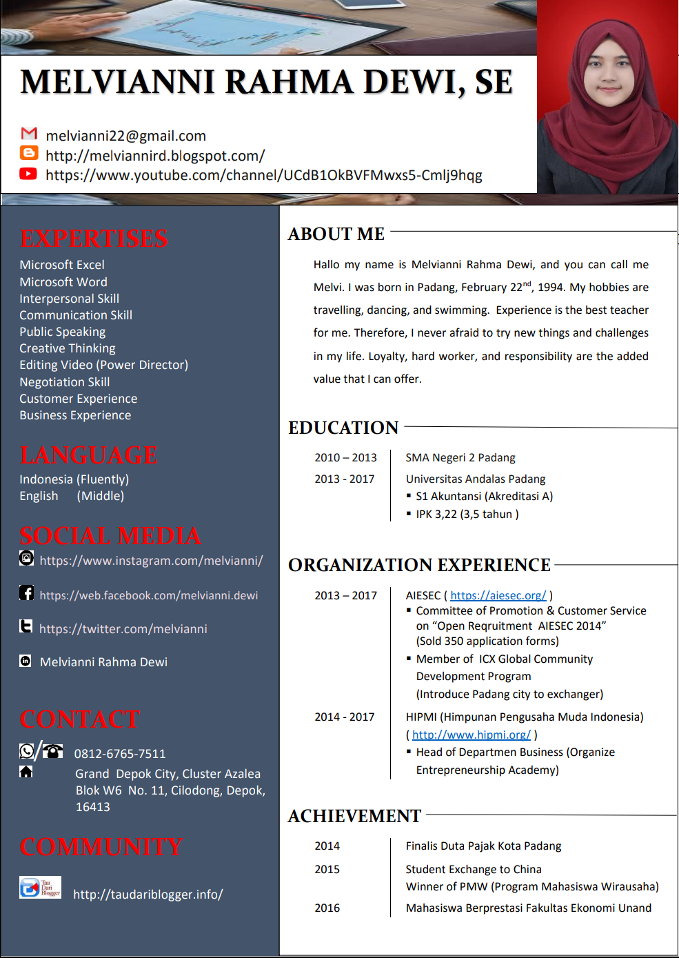 Cara Buat CV yang Menarik