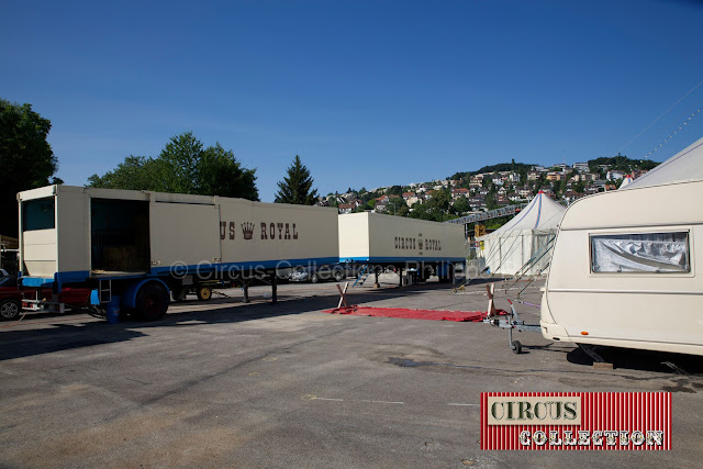 camion semi-remorque du Circus Royal