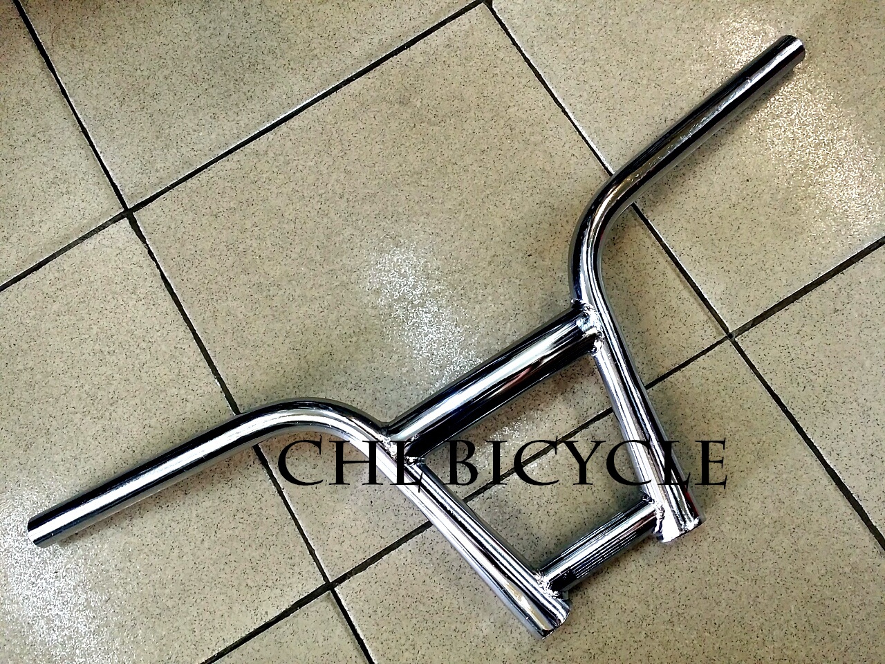 CHOO HO LEONG (CHL) Bicycle BMX Old School Chrome Handlebar 1