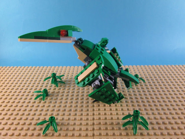 Set LEGO Creator 3in1 31058 Mighty Dinosaurs modelo 3 Pterodactyl