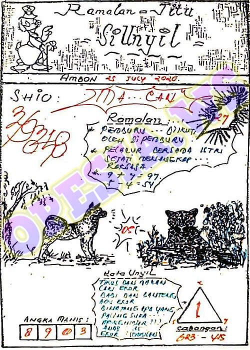 1 New Message Kode Syair Singapore 25 Juli 2020 Forum Syair Togel Hongkong Singapura Sydney