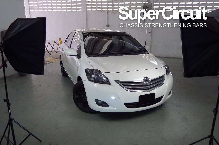 SUPERCIRCUIT CHASSIS STRENGTHENING BARS Toyota Vios NCP93