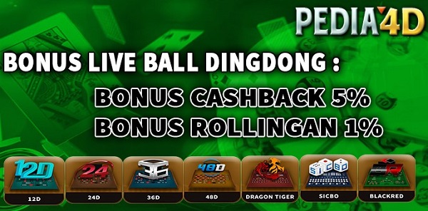 Bonus Live Dingdong Di Pedia4D