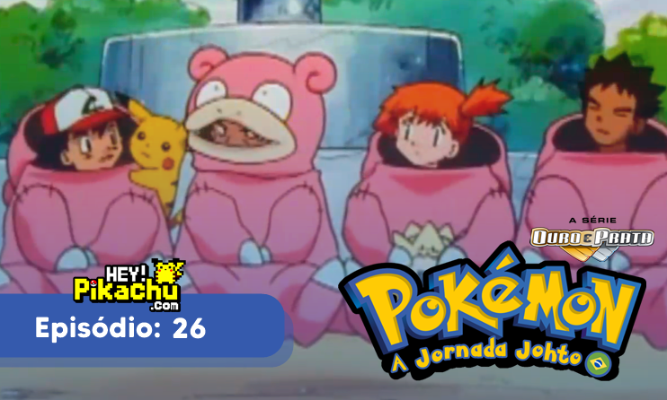 A Equipe de Ash em Johto