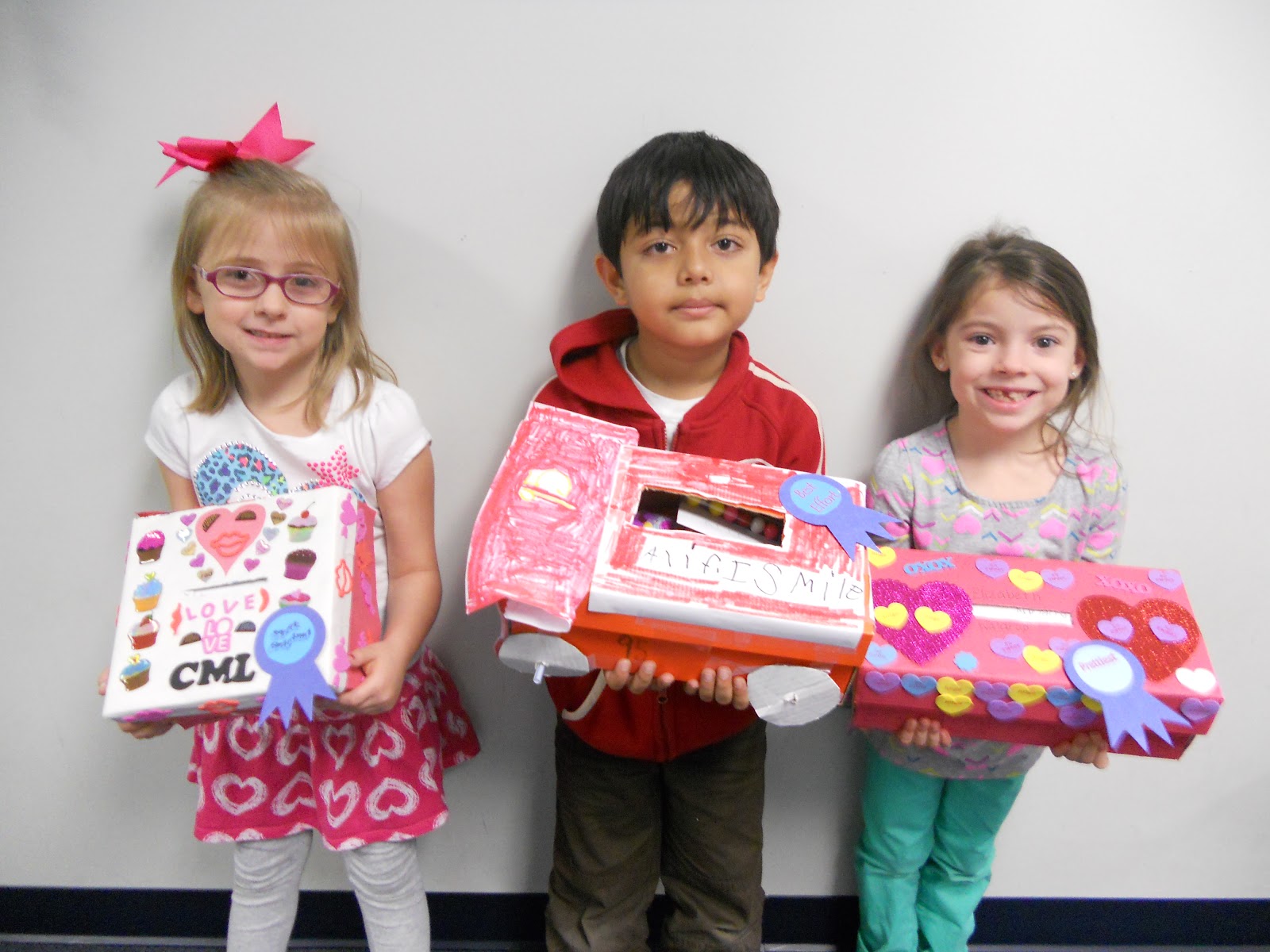 Mrs. Young's Class Valentine Box Decorating Contest