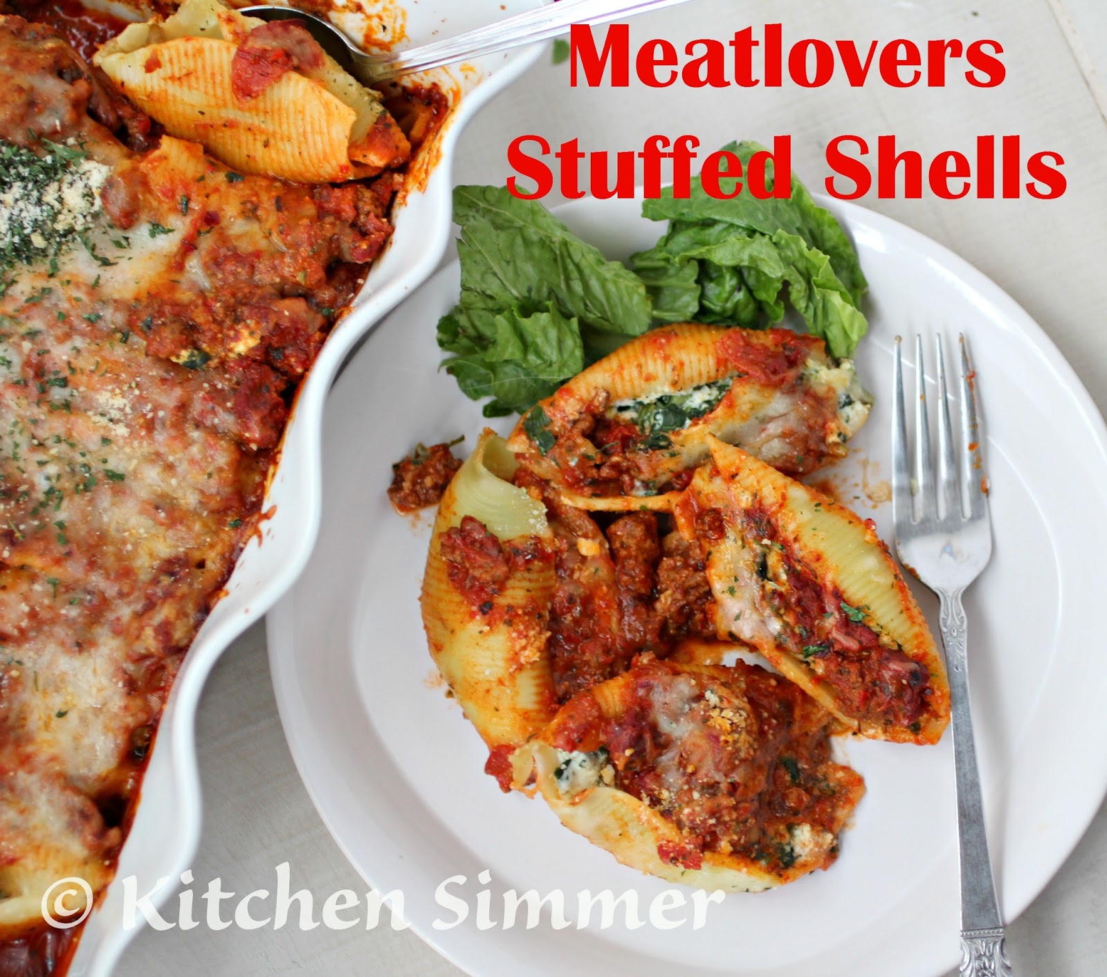 Kitchen Simmer Meatlovers Stuffed Shells Pasta